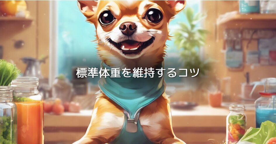 標準体重を維持するコツ